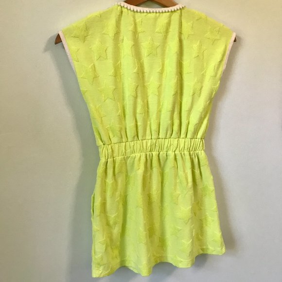 Crewcuts Terrycloth Stars Coverup Dress, Size 7 - Picture 5 of 11